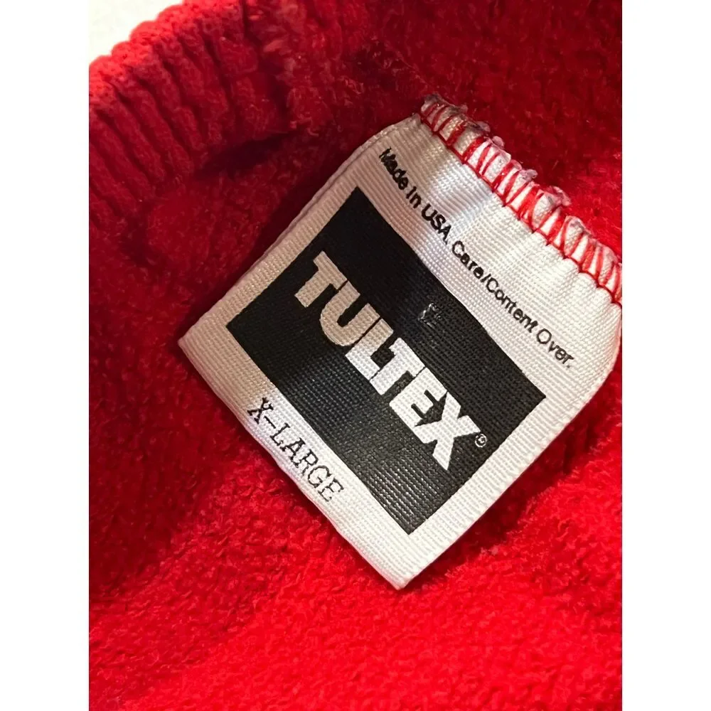 Vintage Tultex Red‎ Jogger Sweatpants - Mens XL